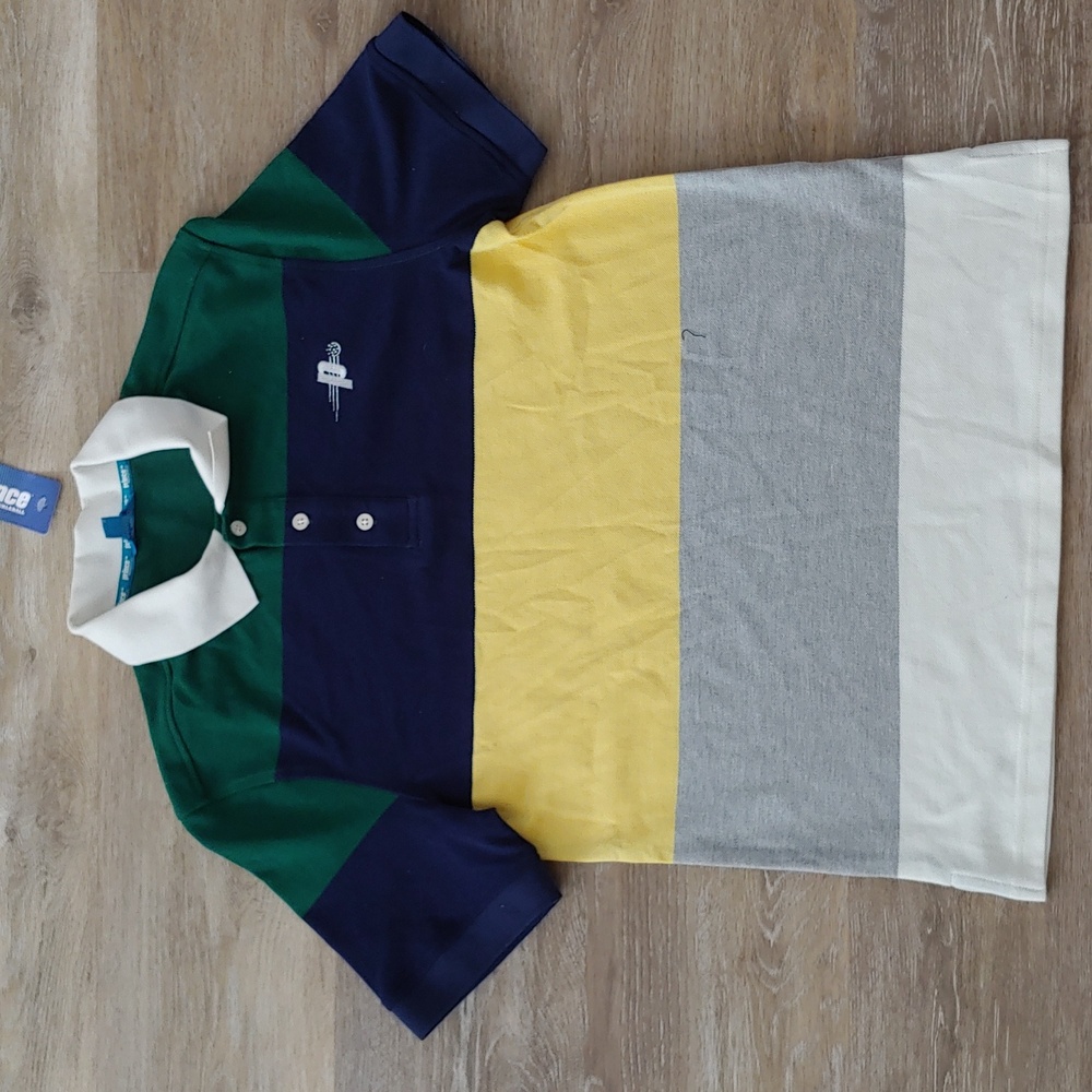 NWT Prince Pickleball Men's Colorblock Polo Shirt Size S